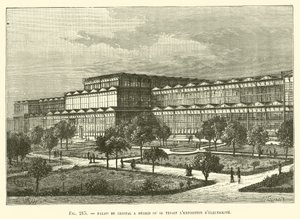 Crystal Palace in Munich, Site of the Electricity Exhibition by French School